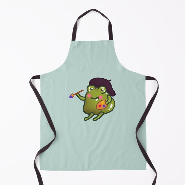 Item preview, Forg Sticker - Cute Frog Painter designed and sold by Nossikko.