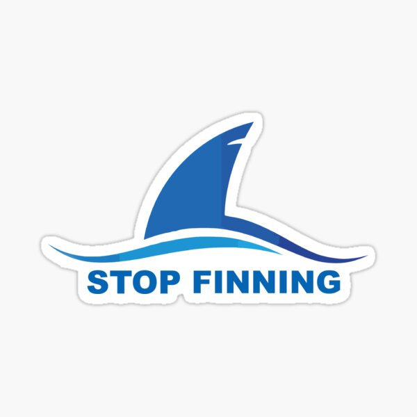 Item preview, STOP FINNING - Stop shark fin soup designed and sold by 72artteam.