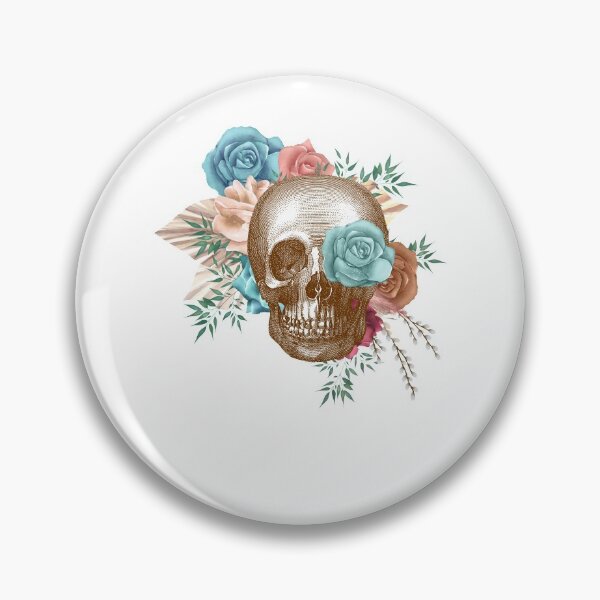 Item preview, Floral Skull designed and sold by Hpabedi.