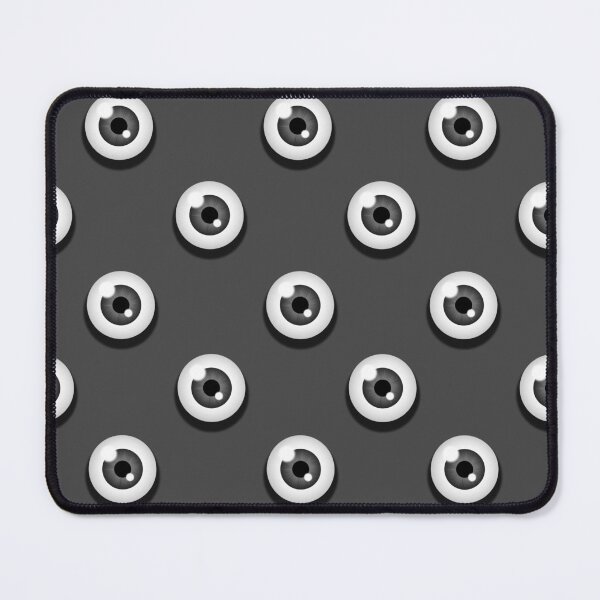 Item preview, Eyeball Polka Dots Grey designed and sold by Paisley Yazel.