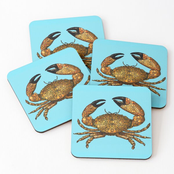 Item preview, Stone Rock'd Stone Crab by Sharon Cummings designed and sold by Sharon Cummings Art.
