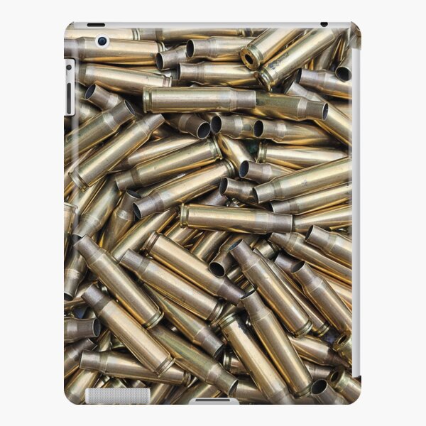 Empty, used, assorted, spent brass bullet casings Zipper Pouch