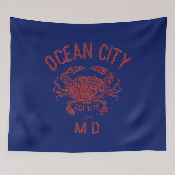 Item preview, Ocean City T-ShirtOcean City, Maryland, Chesapeake Blue Crab designed and sold by shopmuaban.