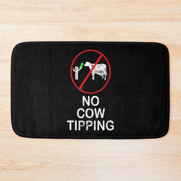 Item preview, No Cow Tipping   designed and sold by FroxDesignz.