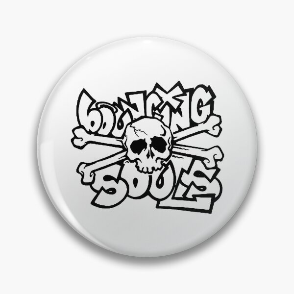 Item preview, band skull logo designed and sold by feridempul.