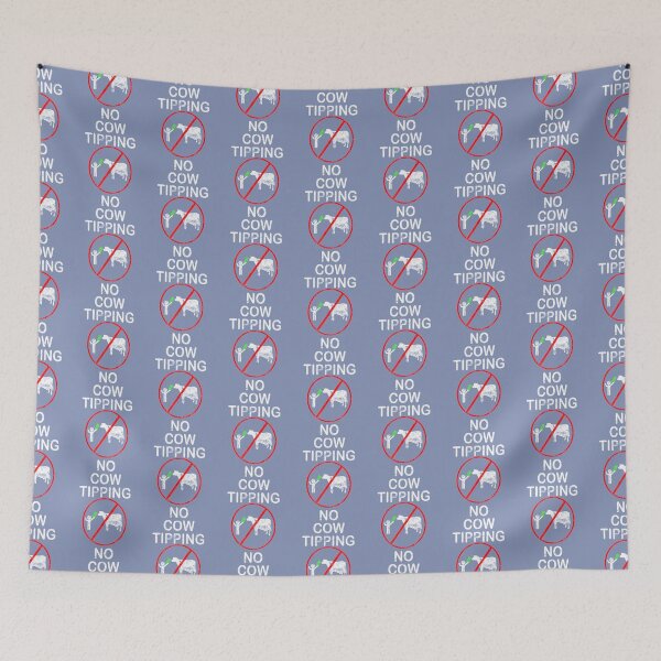 Item preview, No Cow Tipping   designed and sold by FroxDesignz.