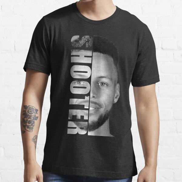 Stephen Curry Essential T-Shirt by for Black/White\