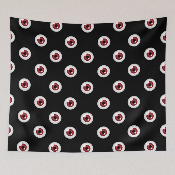 Item preview,  Eyeball Polka Dots Red designed and sold by Paisley Yazel.