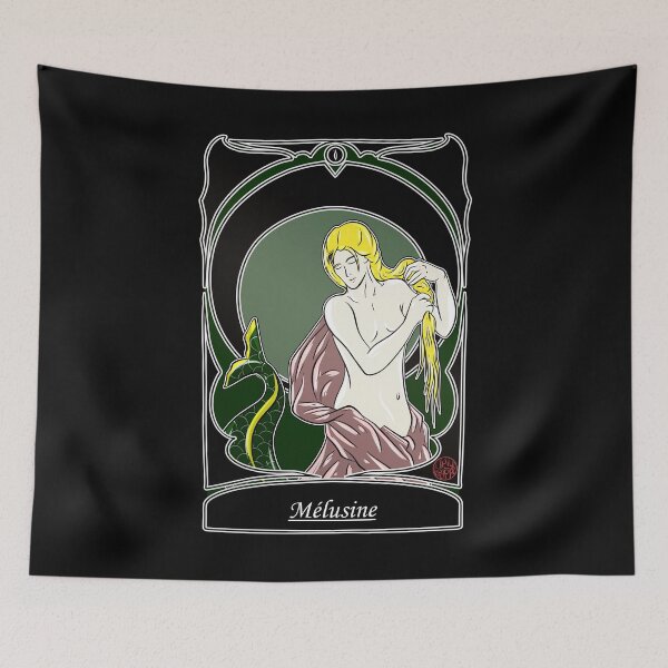 Item preview, Melusine - folklore Poitou Alsace Burgundy designed and sold by Ukiyograph.