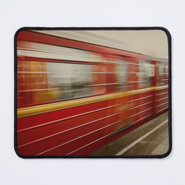 Item preview, Moscow Metro train - sepia + color designed and sold by spokospoko.