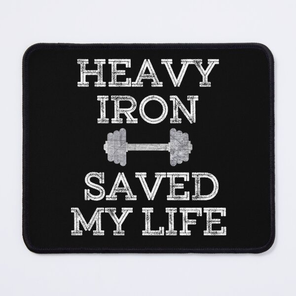 Item preview, Heavy Iron Saved My Life designed and sold by DesignsofNote.