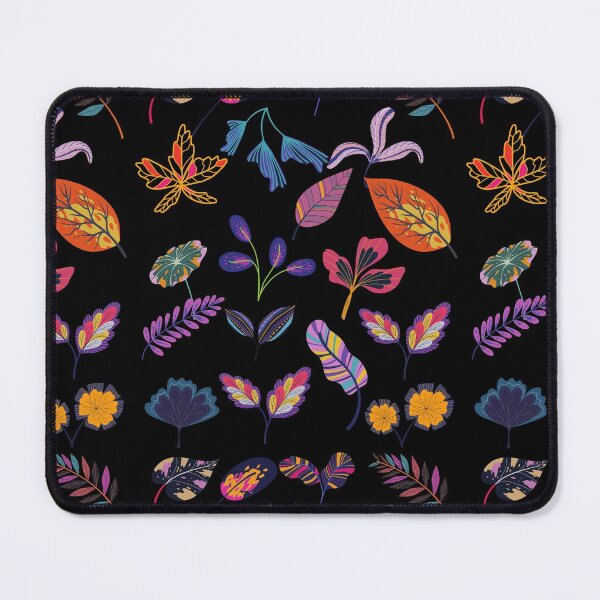 Item preview, Beautiful Leaves-Black Background  designed and sold by Trendi61.