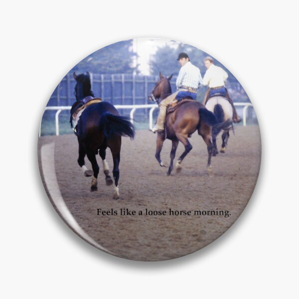 Item preview, IT'S A LOOSE HORSE MORNING C2021 Steve Yellowbear Fine Art designed and sold by SteveYellowbear.