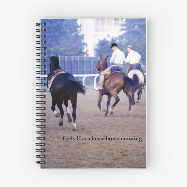 Item preview, IT'S A LOOSE HORSE MORNING C2021 Steve Yellowbear Fine Art designed and sold by SteveYellowbear.