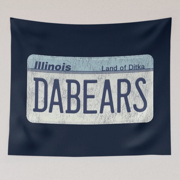 Item preview, Land of Ditka License Plate designed and sold by acquiesce13.