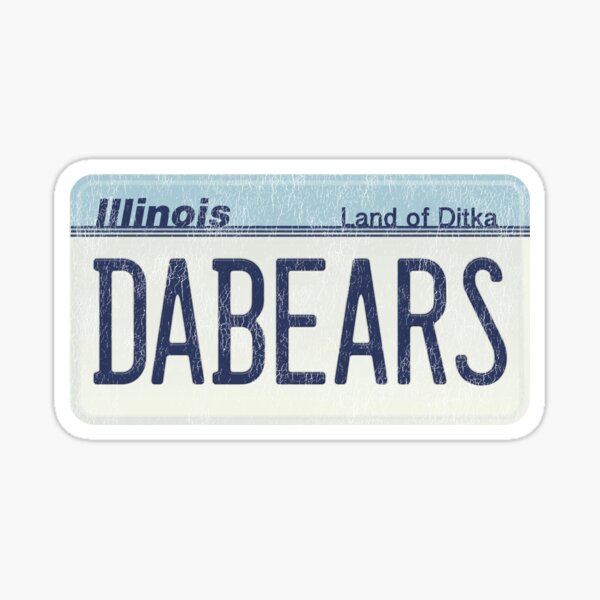 Aperçu de l'œuvre Plaque d'immatriculation du pays de Ditka créée et vendue par acquiesce13.