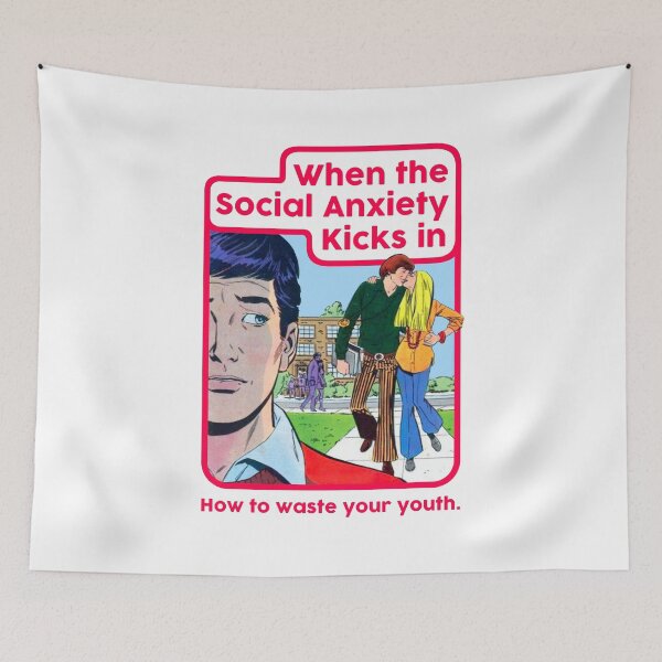 Item preview, Social Anxiety designed and sold by BaconPancakes21.