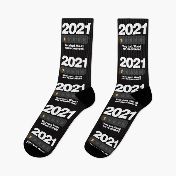 Item preview, 2021 - Very Bad Would not recommend - Funny New Year Joking Quote designed and sold by elhefe.