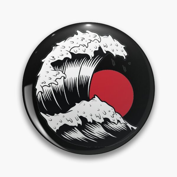 Item preview, The Great Wave in the Night of Japan designed and sold by reyners.