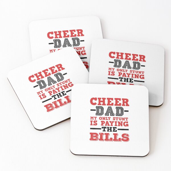 Item preview, Cheer Dad Gifts Funny - My Only Stunt Is Paying The Bills  designed and sold by jaygo.