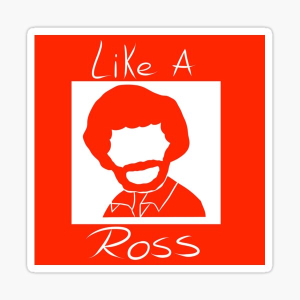 Bob Ross Stickers Redbubble