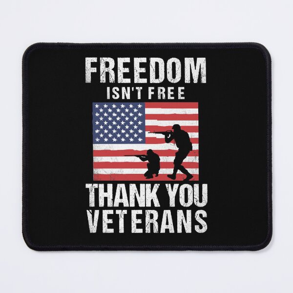 Item preview, Freedom Isn't Free Thank You Veterans - Veteran Day Gifts Ideas designed and sold by amishacreates.