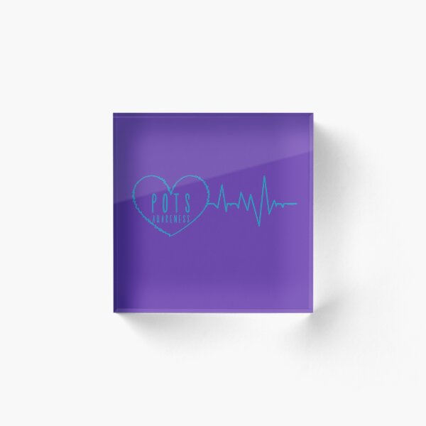 POTS Awareness Tachy Acrylic Block