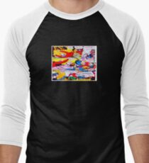 Comic cartoon Men's Baseball ¾ T-Shirt