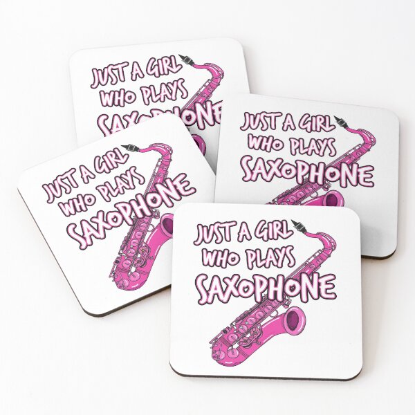 Item preview, Just A Girl Who Plays Saxophone Female Saxophonist designed and sold by doodlerob.