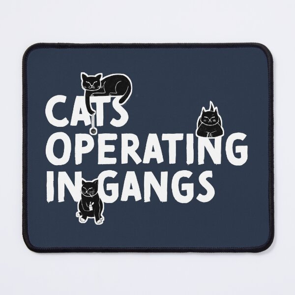 Item preview, Cats operating in gangs designed and sold by 4personnen.