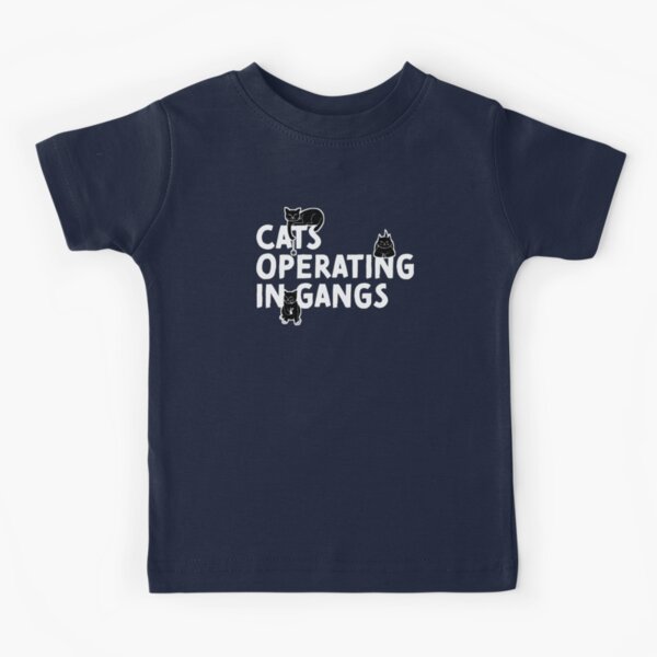 Cats in clearance gangs t shirt