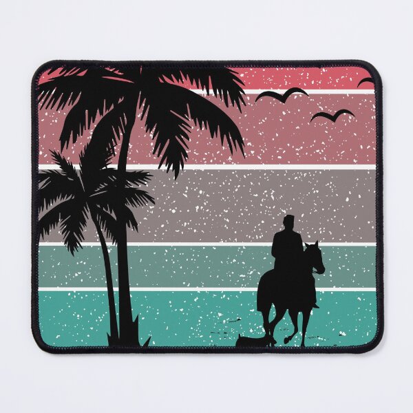 Item preview, Sunset horse riding with my dog designed and sold by Cloofur.