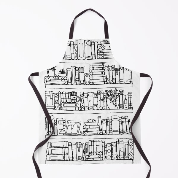Item preview, Doodled Bookshelf designed and sold by CreateMayhem.