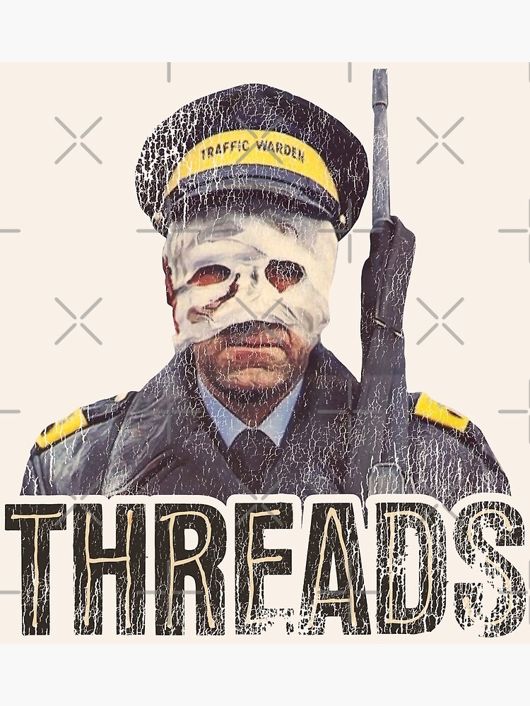 THREADS Retro Cult Apocalyptic Drama Film Poster for Sale by acquiesce13