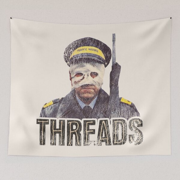 Item preview, THREADS Retro Cult Apocalyptic Drama Film designed and sold by acquiesce13.