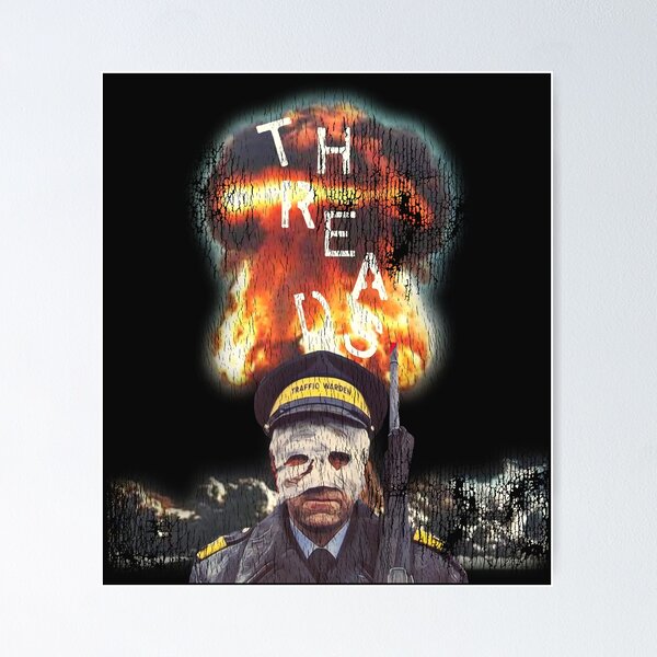 THREADS Retro Cult Apocalyptic Drama Film Poster for Sale by acquiesce13