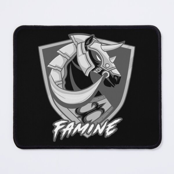 Item preview, FAMINE - Four Horsemen of the Apocalypse - Single Logo - Black Horse designed and sold by Nocturnal-NTWRK.