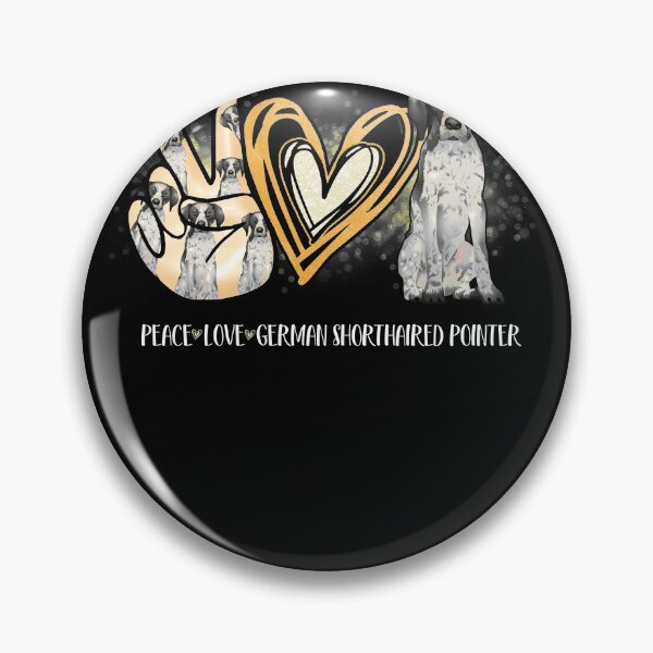 Item preview, Peace Love GSP German Shorthaire Pointer Dog Lover designed and sold by BaseStore.