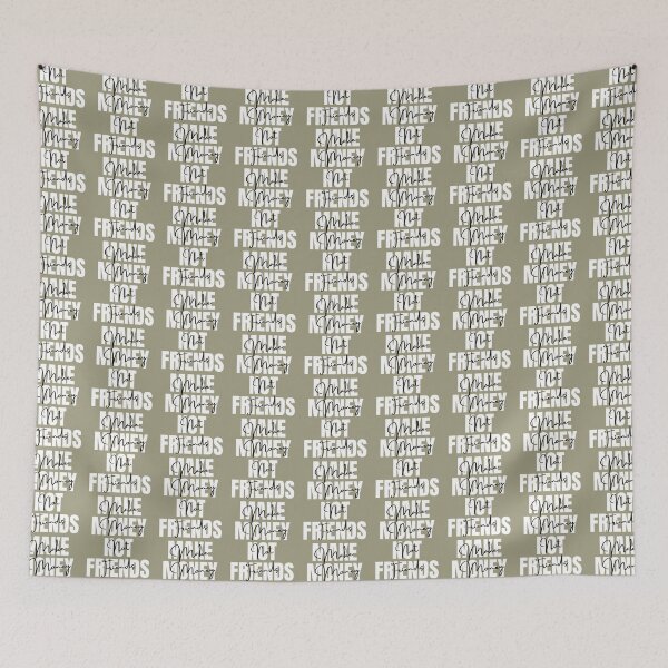 Item preview, Make Money Not Friends designed and sold by SweetPeaVintage.
