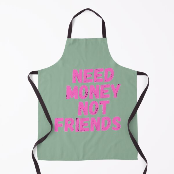 Item preview, Need money not friends Motivation Quote designed and sold by SweetPeaVintage.