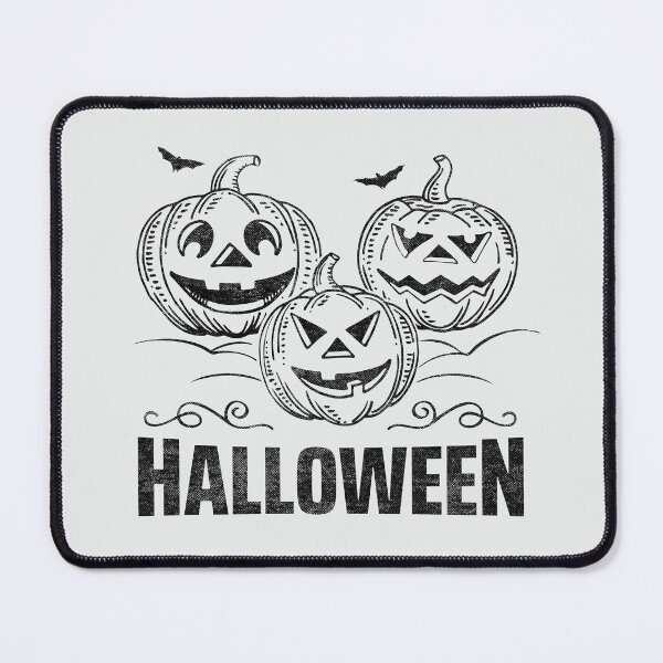 Item preview, Three pumpkins funny for halloween retro party. Retro pumpkins on Halloween designed and sold by RetroPack.