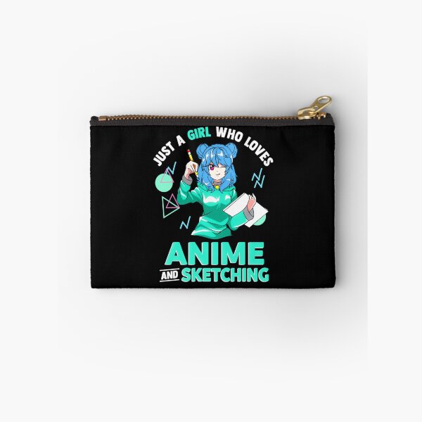 Item preview, Just A Girl Who Loves Anime And Sketching Drawing Art designed and sold by HDankdesign.