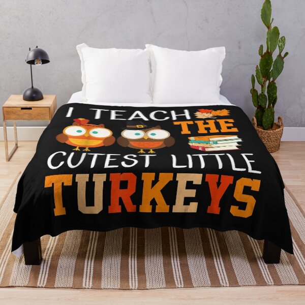 Item preview, I Teach The Cutest Little Turkeys Thanksgiving Teacher Funny designed and sold by Evrard123123.