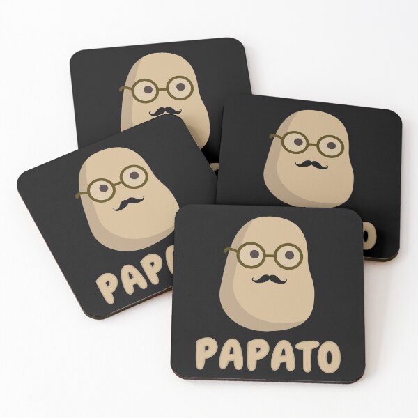 Item preview, Papato - funny potato vegetarian dad  designed and sold by Tremendo.