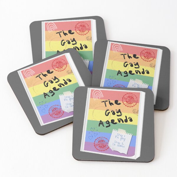 Item preview, The {SECRET} Gay Agenda designed and sold by LulusaurusRex.