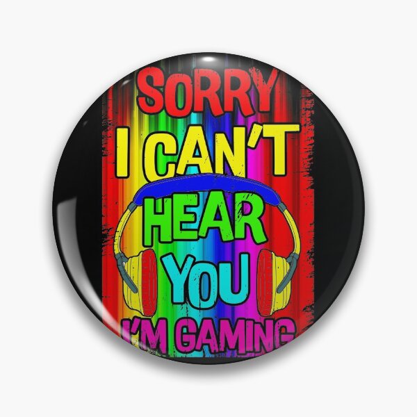 Item preview, Sorry I Can't Hear You I'm Gaming Vintage Gamer Headphone designed and sold by BaseStore.