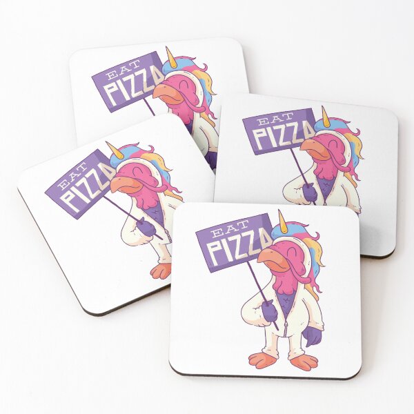 Item preview, Turkey Unicorn Eat Pizza Adult Vegan Kids Funny Thanksgiving designed and sold by ghazalish.