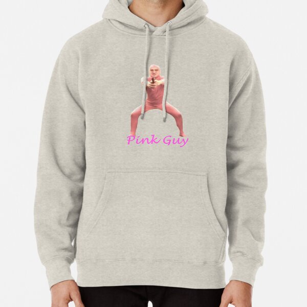 pink guy hoodie