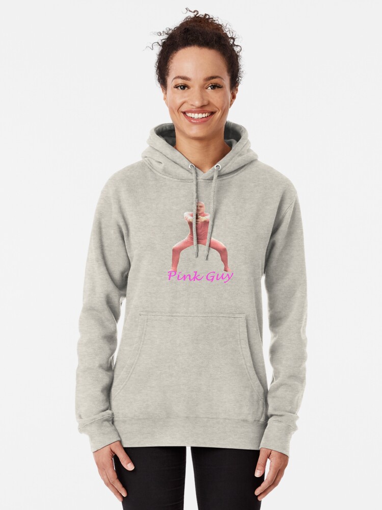 pink hoodie guy