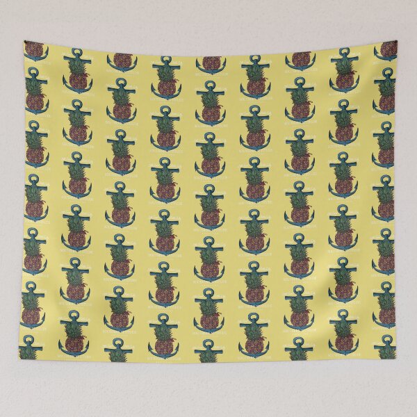 Item preview, Pineapple Anchor Heather Coral Women's designed and sold by SweetPeaVintage.